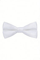 Boys White Bow Tie