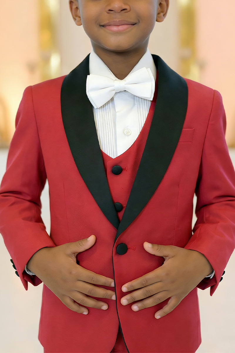 Boys White Bow Tie