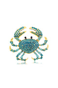 Load image into Gallery viewer, Boys 3A CZ Stone Crab Brooch
