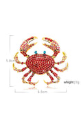 Load image into Gallery viewer, Boys 3A CZ Stone Crab Brooch
