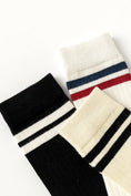 Charger l'image dans la visionneuse de la galerie, Boys 6-10 Year Striped Ribbed Socks
