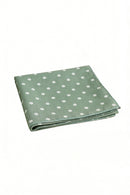 Boys Sage Green Polka Dot Handkerchief