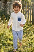 Bild in Galerie-Betrachter laden, Boys' Casual And Fashionable Striped Pants
