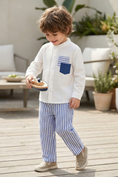 Bild in Galerie-Betrachter laden, Boys' Casual And Fashionable Striped Pants
