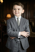 Bild in Galerie-Betrachter laden, Boys' Solid Color Casual Comfortable Three-Piece Suit
