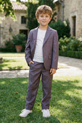 Gallery viewerに画像を読み込む, Boys Light Purple 2-Piece Suit for Tuscan Villa Weddings
