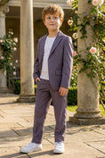 Gallery viewerに画像を読み込む, Boys Light Purple 2-Piece Suit for Tuscan Villa Weddings
