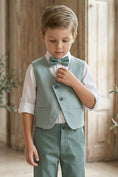 Load image into Gallery viewer, Boys Sage Green 2-piece Set
