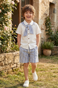 Gallery viewerに画像を読み込む, Boys Striped Simple Shorts
