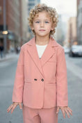 Load image into Gallery viewer, Boys Blush Pink 2-Piece Suit for Romantic Weddings
