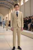 Bild in Galerie-Betrachter laden, Khaki Single Breasted Suit 2-piece set
