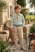 Load image into Gallery viewer, Khaki Waistband Pants
