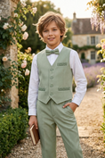 Bild in Galerie-Betrachter laden, Light Green Ethnic Print 2-Piece Set
