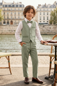 Bild in Galerie-Betrachter laden, Light Green Ethnic Print 2-Piece Set
