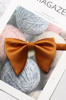 Boys Dusty Blue Satin Bow Tie for Weddings