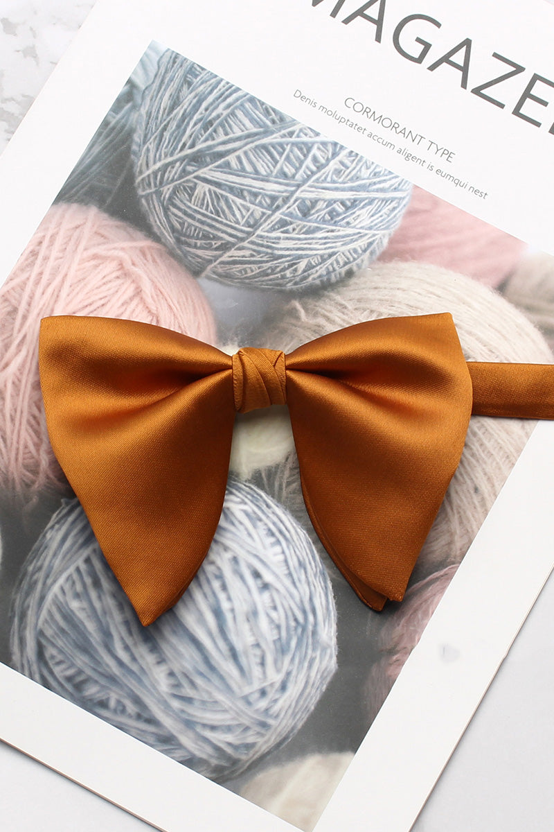 Boys Dusty Blue Satin Bow Tie for Weddings