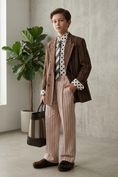 Load image into Gallery viewer, Pink Striped Straight Leg Pants

