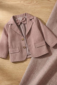 Bild in Galerie-Betrachter laden, Boys Dusty Pink Linen-Blend 2-piece Suit
