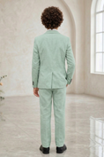 Load image into Gallery viewer, Mint Green Single-Breasted 2-Piece Suit
