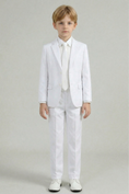 Load image into Gallery viewer, White Lapel Single-Breasted 2-Piece Suit

