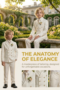 Load image into Gallery viewer, Off-White Cotton-Linen Blend Double-Breasted 2-Piece Suit
