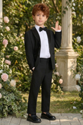 Bild in Galerie-Betrachter laden, Black Single-Breasted 2-Piece Suit
