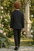 Bild in Galerie-Betrachter laden, Black Single-Breasted 2-Piece Suit
