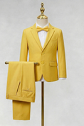 Load image into Gallery viewer, Bright Yellow Single-Breasted 2-Piece Suit
