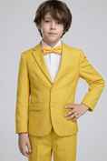 Load image into Gallery viewer, Bright Yellow Single-Breasted 2-Piece Suit
