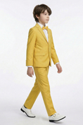 Load image into Gallery viewer, Bright Yellow Single-Breasted 2-Piece Suit
