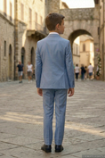 Bild in Galerie-Betrachter laden, Blue Single-Breasted 3-Piece Suit
