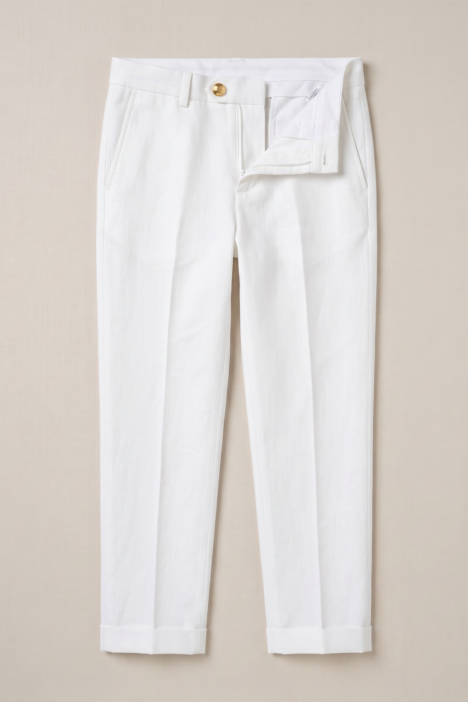 Gray-Blue Striped Double-Breasted 2-Piece Suit