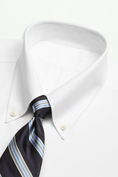 Charger l'image dans la visionneuse de la galerie, White Cotton Elegant Long-Sleeved Shirt
