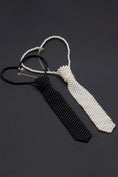 Charger l'image dans la visionneuse de la galerie, Boys Pearl Beaded Necktie Accessory for Weddings & Formal Events
