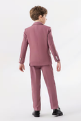 Load image into Gallery viewer, Dusty Rose Purple Single-Breasted 3-Piece Suit
