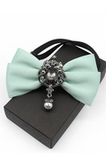 Load image into Gallery viewer, Diamond Brooch and Bow Tie (Unisex)
