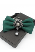 Load image into Gallery viewer, Diamond Brooch and Bow Tie (Unisex)
