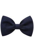 Bild in Galerie-Betrachter laden, Boys Cotton-Linen Striped Textured Bow Tie
