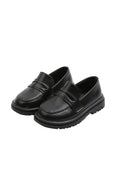 Bild in Galerie-Betrachter laden, Boys Classic Black Penny Loafers for Weddings & Formal Events
