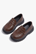 Bild in Galerie-Betrachter laden, Boys Classic Black Penny Loafers for Weddings & Formal Events
