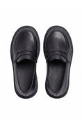 Bild in Galerie-Betrachter laden, Boys Classic Black Penny Loafers for Weddings & Formal Events
