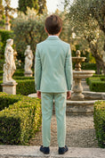 Load image into Gallery viewer, Boys Mint Green 3-Piece Suit 3-Piece Suit for Weddings & Formal Events

