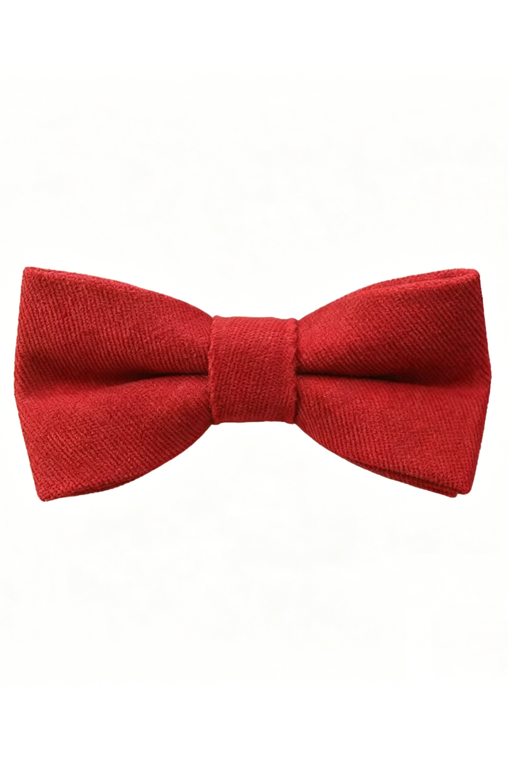 Multi Pink Series Adjustable Double-Layer Cotton Linen Bow Tie