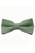 Load image into Gallery viewer, Green Series Adjustable Double-Layer Cotton Linen Bow Tie
