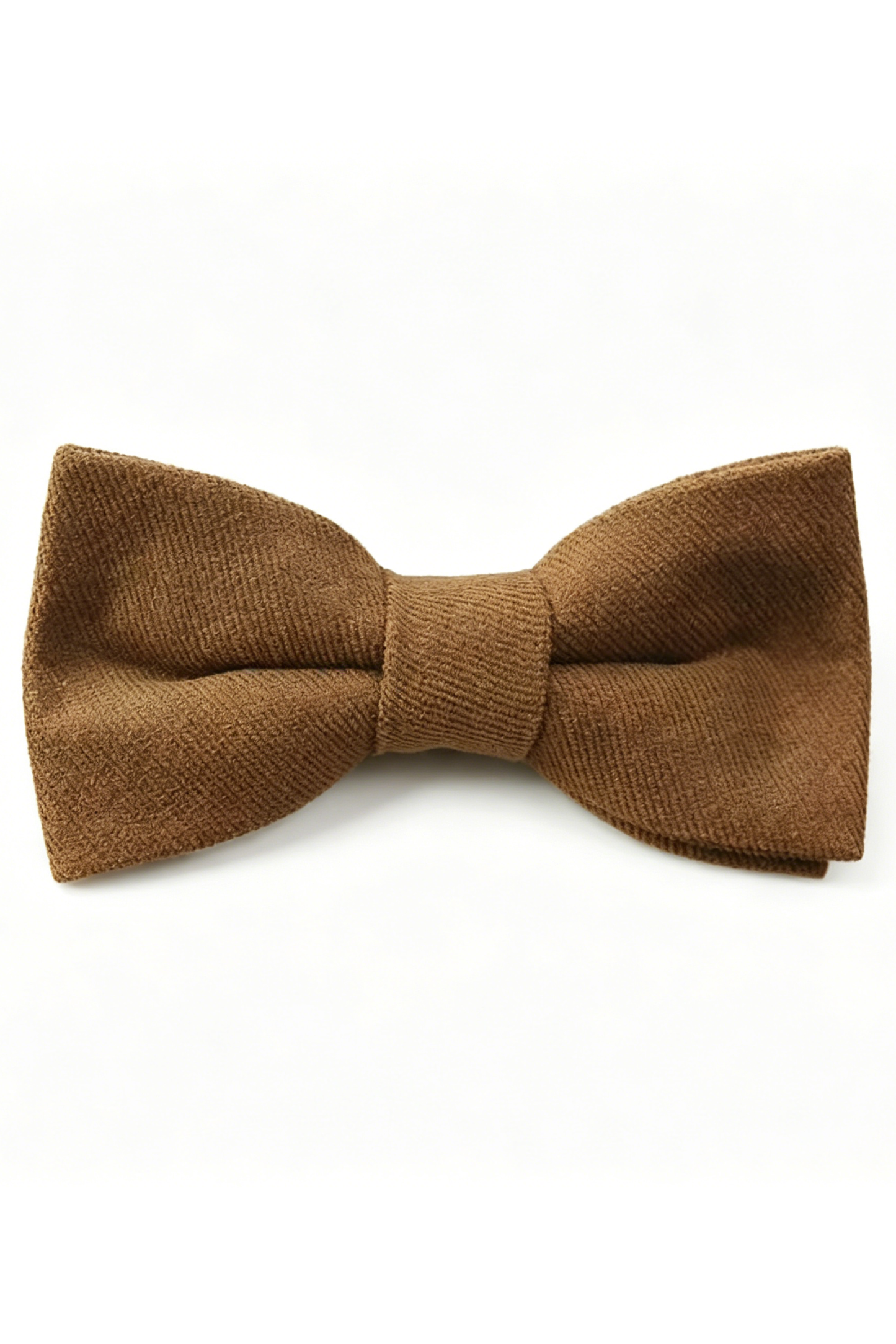 Yellow & Brown Series Adjustable Double-Layer Cotton Linen Bow Tie