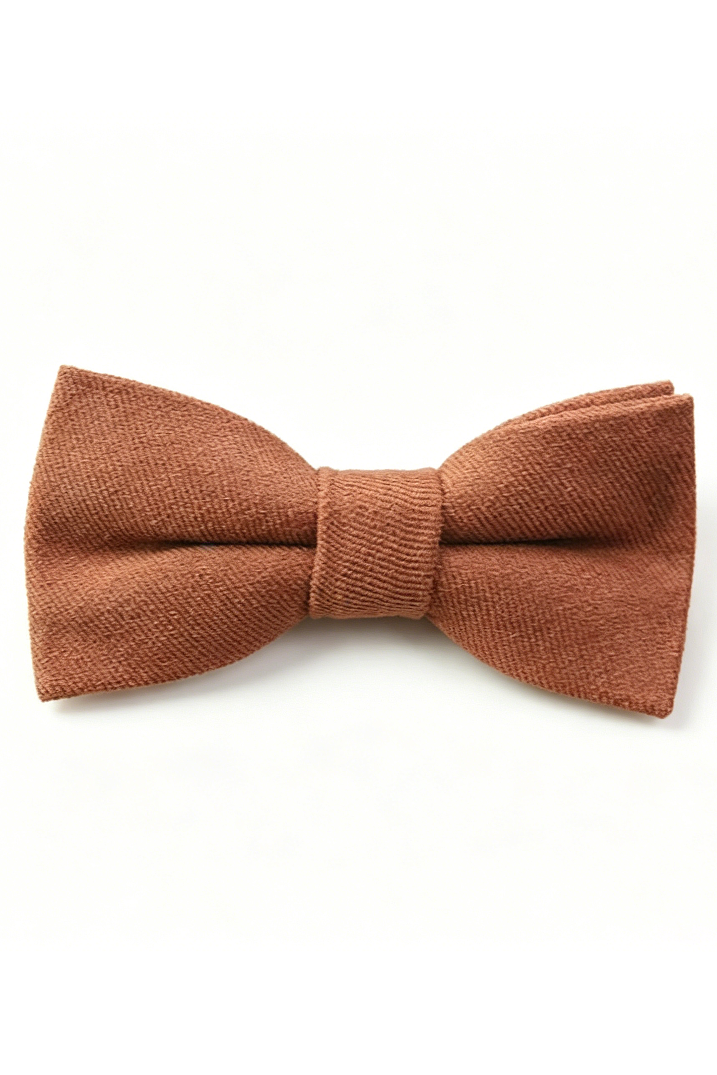 Yellow & Brown Series Adjustable Double-Layer Cotton Linen Bow Tie