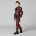 Charger l'image dans la visionneuse de la galerie, Unique Design Slim Fit Modern 5 Piece Boys Suits
