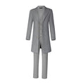 Load image into Gallery viewer, Retro Tweed Herringbone Long Blazer 3 Pieces Mens Suits 3690
