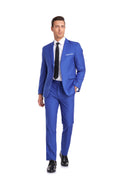 Cargar la imagen en la vista de la galería, Two Button Wedding 2 Pieces Men's Suits Jacket+Pants
