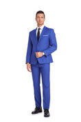 Cargar la imagen en la vista de la galería, Two Button Wedding 2 Pieces Men's Suits Jacket+Pants
